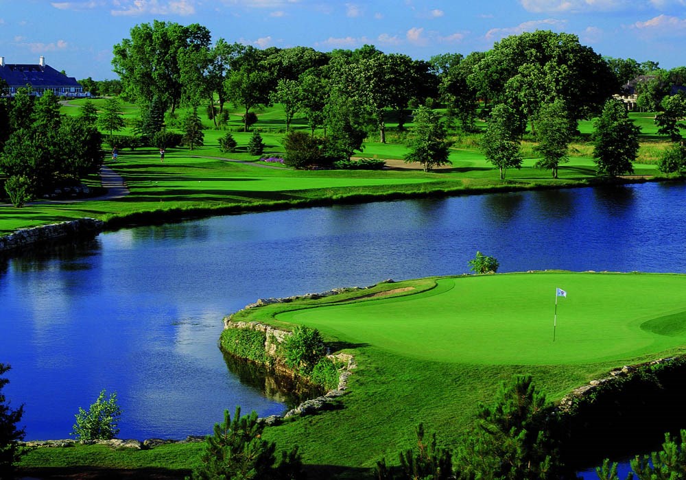 Foursome at Ruffled Feathers Golf Club